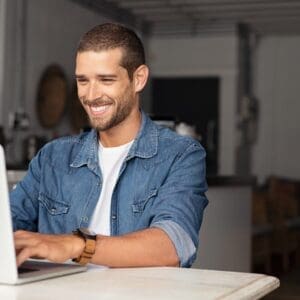 guy studying