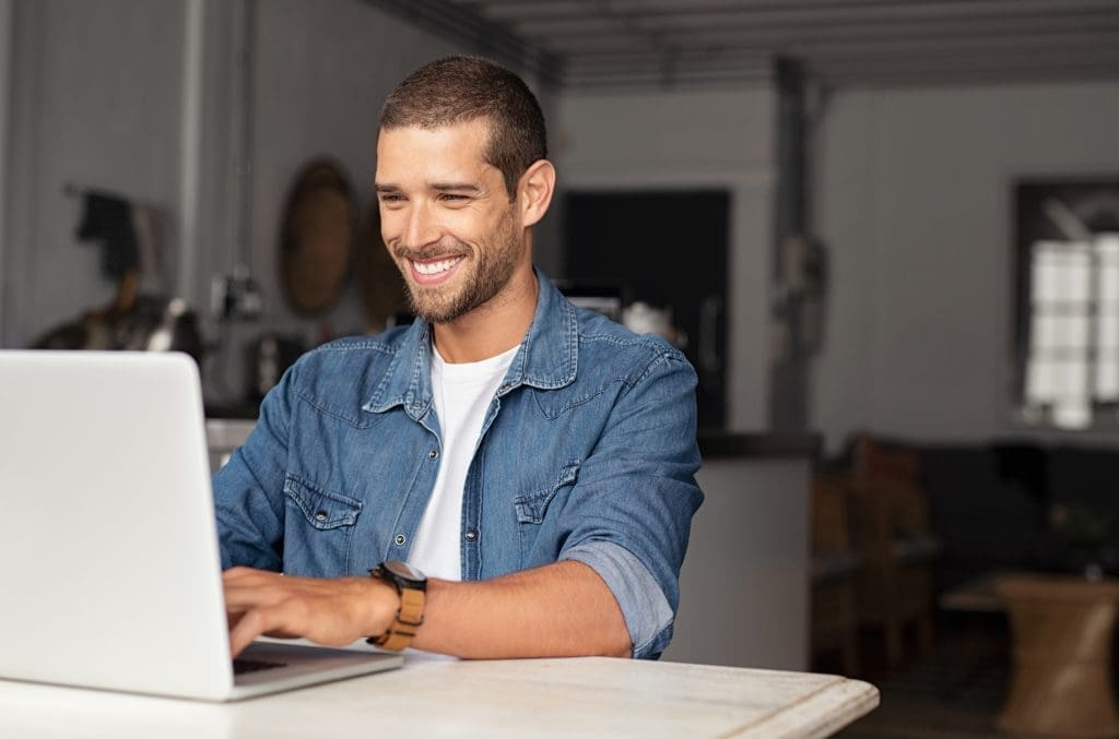guy studying